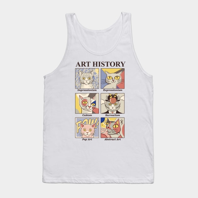 Art History Tank Top by thiagocorrea